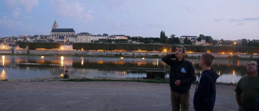 Blois et le port de la Creusille, un point de rendez-vous facile à trouver pour les touristes.
